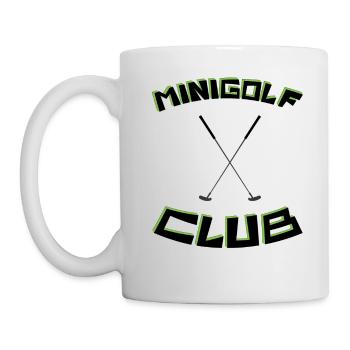 MINIGOLF -CLUB- Jahreseinkommen - Tasse - Weiß - Links