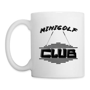 MINIGOLF -CLUB- Jahreseinkommen - Tasse - Weiß - Links
