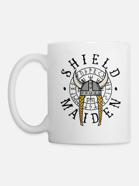Shield Maiden - Mug - white