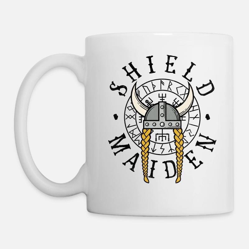 Shield Maiden - Mug - white