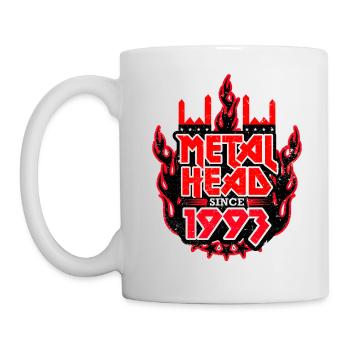 METALHEAD since 1993 - Tasse - Weiß - Links