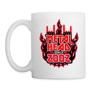 METALHEAD since 2002 - Tasse - Weiß - Links