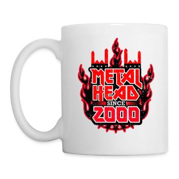 METALHEAD since 2000 - Tasse - Weiß - Links
