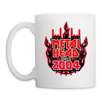 METALHEAD since 2004 - Mug - white - Left