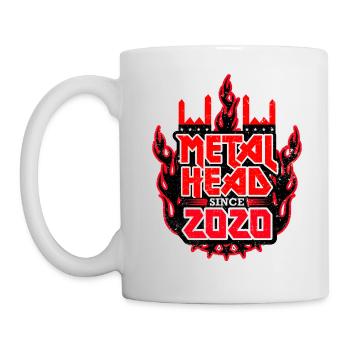 METALHEAD since 2020 - Tasse - Weiß - Links