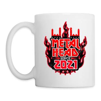 METALHEAD since 2021 - Tasse - Weiß - Links