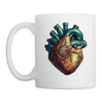 Kritischer Beat V.1 - Tasse - Weiß - Links