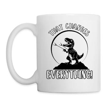 That changes everything - Mug - white - Left