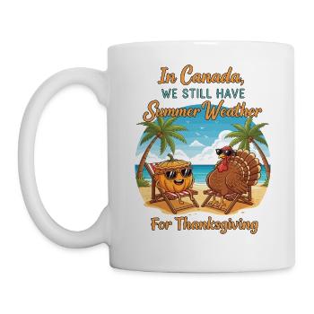 Summer in Canada - Mug - white - Left