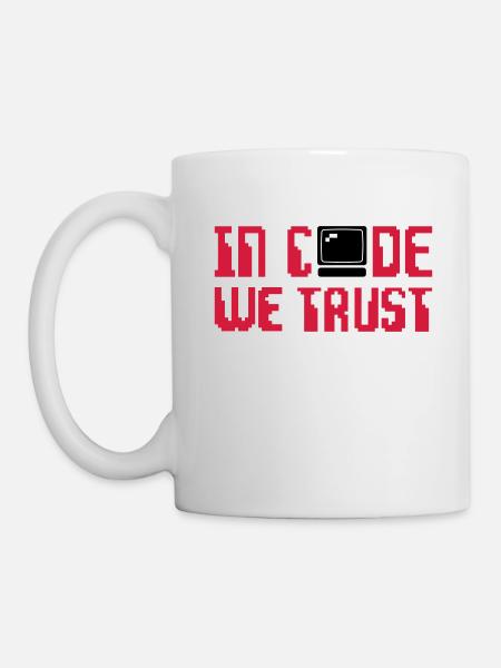 Geek - Mug blanc - blanc