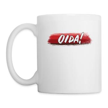 OIDA! - Tasse - Weiß - Links