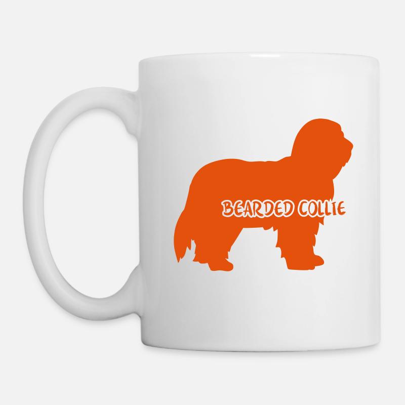 Bearded Collie - Tasse - Weiß