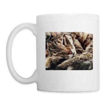 Cozy - Tasse - Weiß - Links
