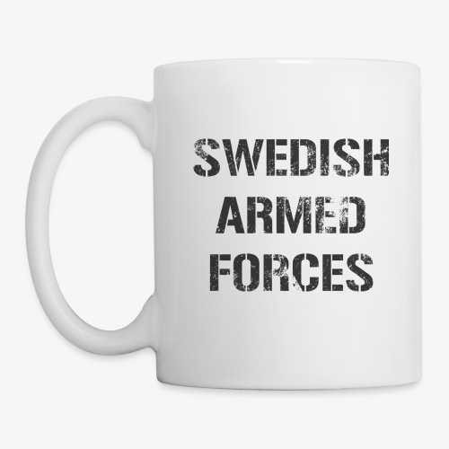 SWEDISH ARMED FORCES - Sliten - Mugg