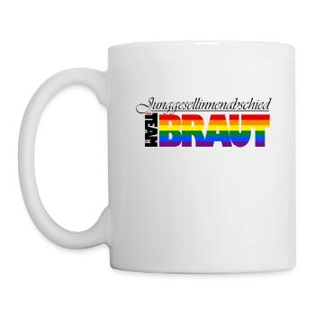 TEAM:BRAUT (Pride-Version) - Tasse - Weiß - Links