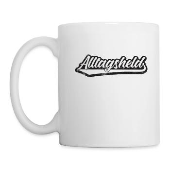 Alltagsheld - Tasse - Weiß - Links