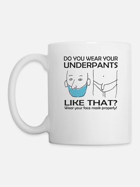 Lustiger Corona Spruch - Tasse - Weiß