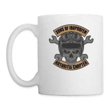 Sons Of Ibuprofen Arthritis Chapter - Tasse - Weiß - Links