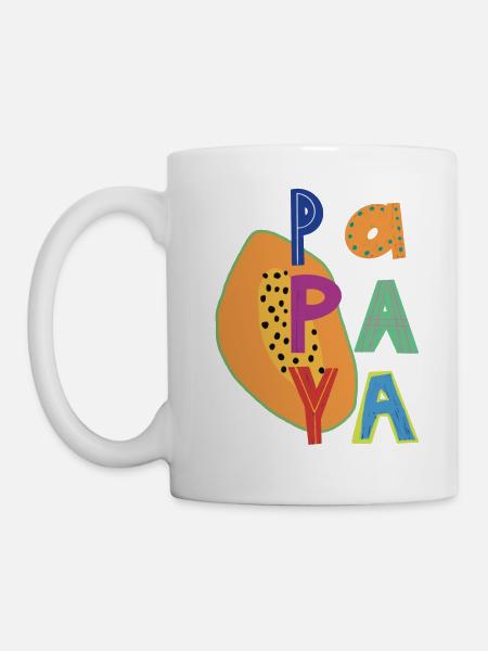 Papaya - Mug - white