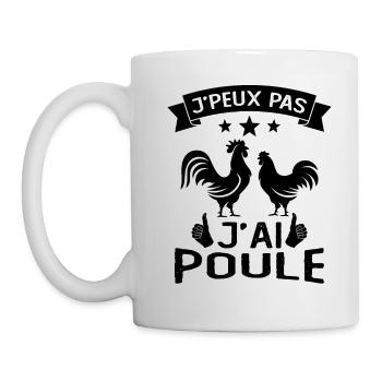 I Can't I Have Hen - Mug - white - Left