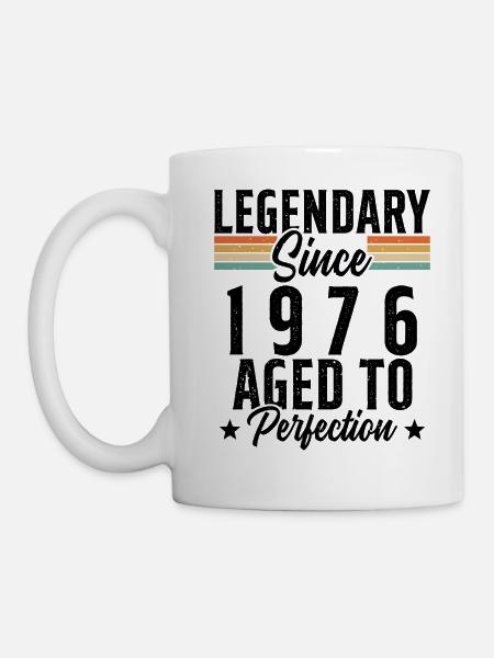 Legendär seit 1976 - Tasse - Weiß