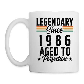 Legendary since 1986 - Mug - white - Left