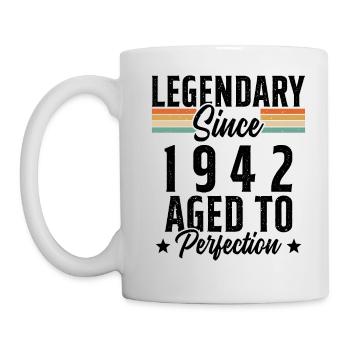 Legendary since 1942 - Mug - white - Left