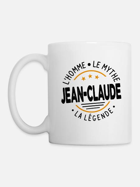 Jean Claude L'Homme Le Mythe La Légende Cadeau - Mug blanc - blanc