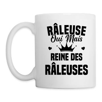 Reine des râleuses - Mug blanc - blanc - Gauche