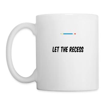 «Unsuccessful à la retraite laisse la récréation - Mug blanc - blanc - Gauche