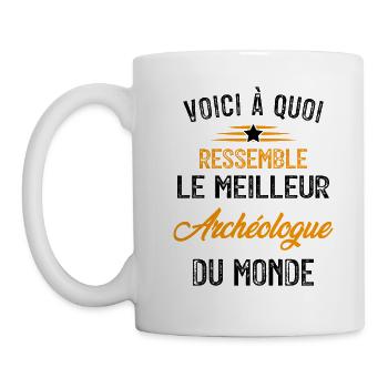 Voici à quoi ressemble le meilleur Architecte - Mug blanc - blanc - Gauche