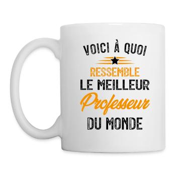 Voici à Quoi Ressemble le Meilleur Professeur - Mug blanc - blanc - Gauche