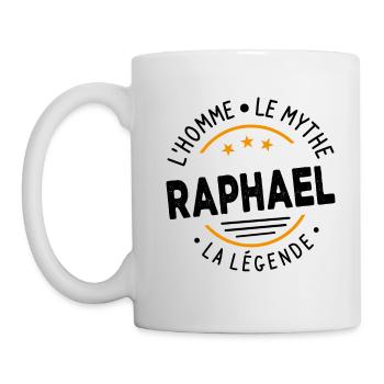 Raphaël L'Homme Le Mythe La Légende - Mug blanc - blanc - Gauche