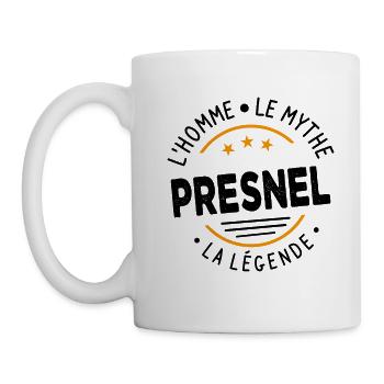 Presnel L'Homme Le Mythe La Légende - Mug blanc - blanc - Gauche