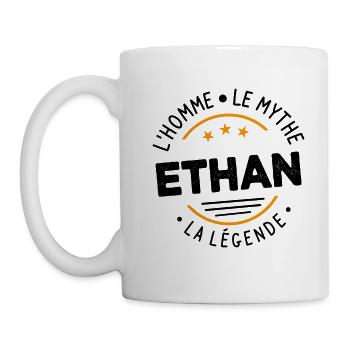 Ethan L'Homme Le Mythe La Légende - Mug blanc - blanc - Gauche