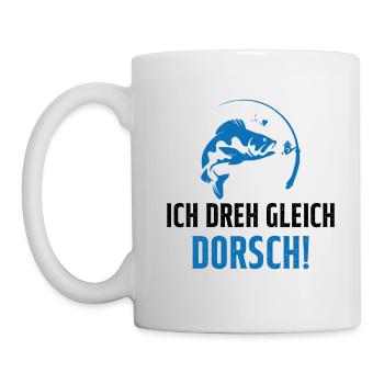 Je Suis Sur Le Point De Tourner La Morue Pêcheur - Mug blanc - blanc - Gauche