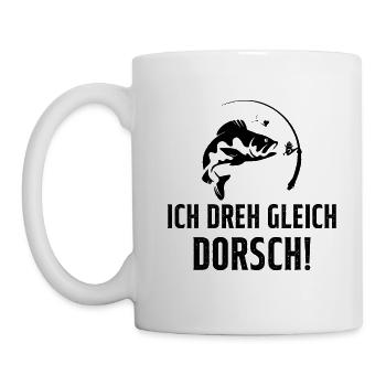Je Suis Sur Le Point De Tourner La Morue Pêcheur - Mug blanc - blanc - Gauche