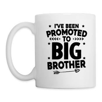 I'm going to be a big brother - future big brother - Mug - white - Left