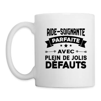 Aide soignante parfaite Cadeau Humour - Mug blanc - blanc - Gauche