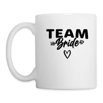 Team Braut Bride - Mug - white - Left