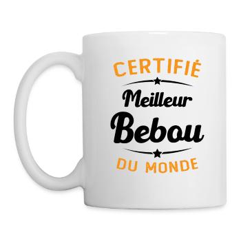 Homme Grand père surnom Papa Humour Meilleur Bébou - Mug blanc - blanc - Gauche