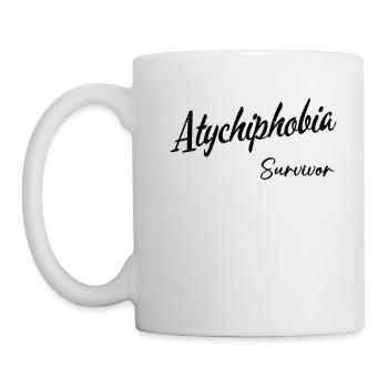 Survivant de l'Atychiphobie - Mug blanc - blanc - Gauche