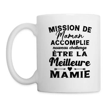 Mission Maman Accomplie - Future Meilleure Mamie - Mug blanc - blanc - Gauche