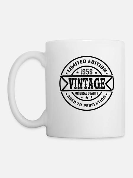 1953 Vintage Original 1953 Cadeau D'anniversaire - Mug blanc - blanc