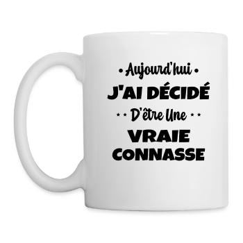 J'ai Décidé D'être une Vraie Connard Humour Lgbt - Mug blanc - blanc - Gauche