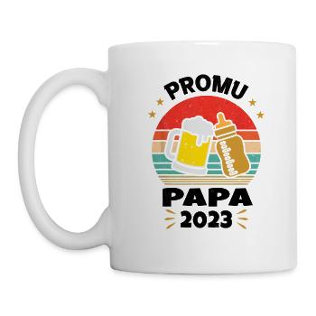 Beförderung zum Future Dad 2023 - Tasse - Weiß - Links