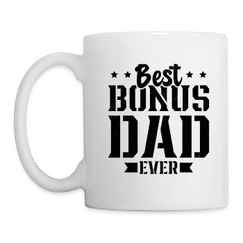 Der beste Papa Bonus der Welt Papa Papa Geschenk Papa - Tasse - Weiß - Links