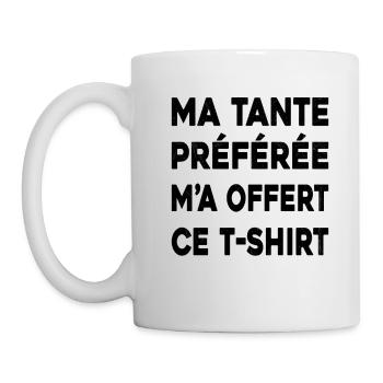 Joyeux Anniversaire à Mon Neveu ou Nièce Cadeau - Mug blanc - blanc - Gauche