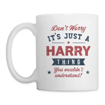 Es ist eine Harry-Sache - Tasse - Weiß - Links