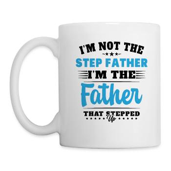 Ich bin nicht der Schwiegervater, der aufgestanden ist - Tasse - Weiß - Links